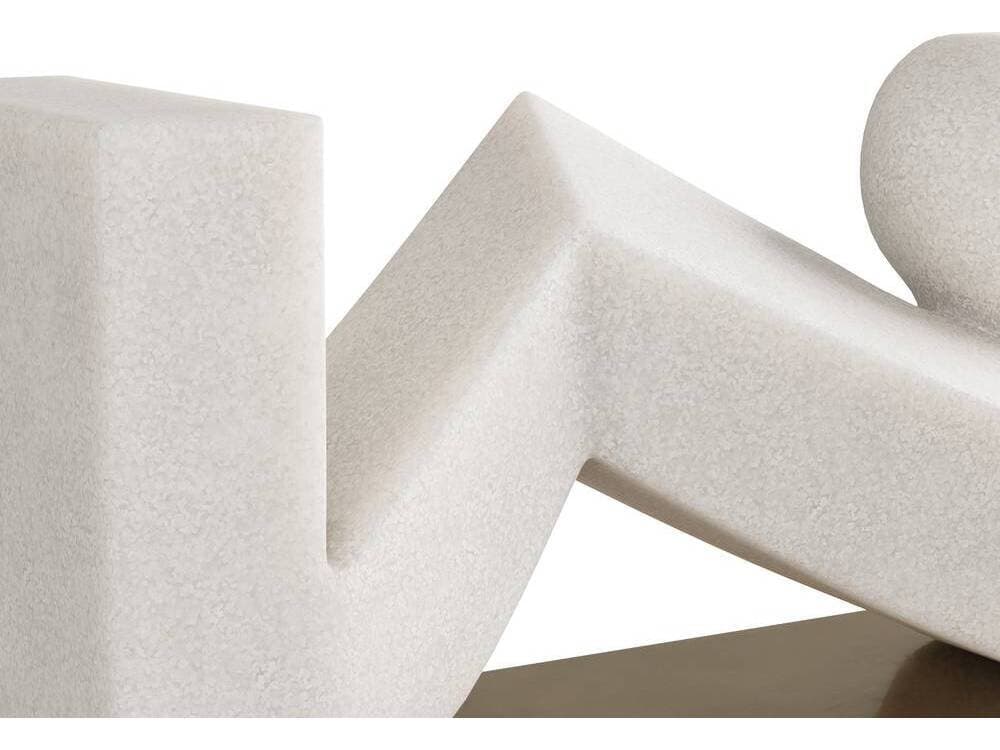 Arteriors Home Ivory Antique Brass Sculpture