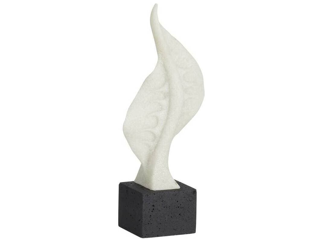 Arteriors Home Ivory Charcoal Sculpture