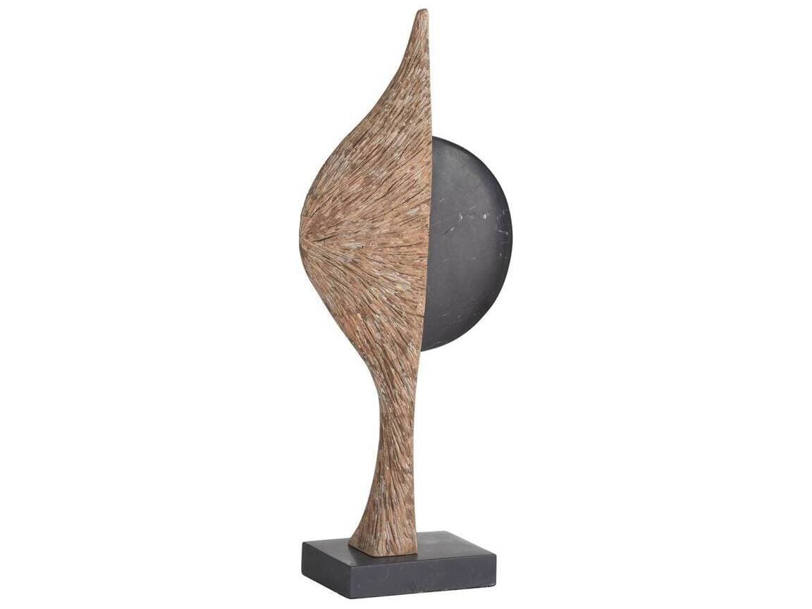 Arteriors Home Black Ash Brown Sculpture
