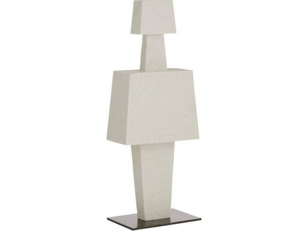 Arteriors Home Jacopo Ivory Bronze White Black Sculpture
