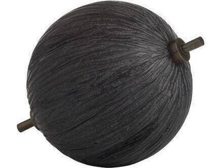 Arteriors Home Kyros Ebony English Bronze Black Sculptures Set of 3