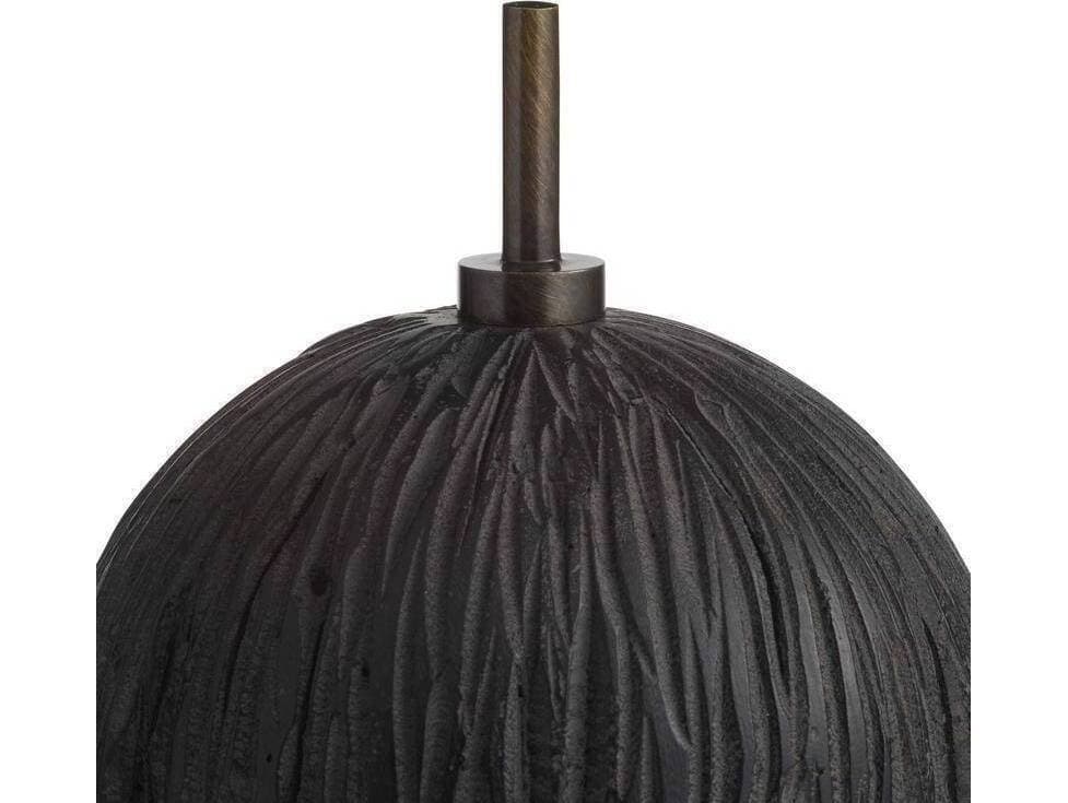 Arteriors Home Kyros Ebony English Bronze Black Sculptures Set of 3