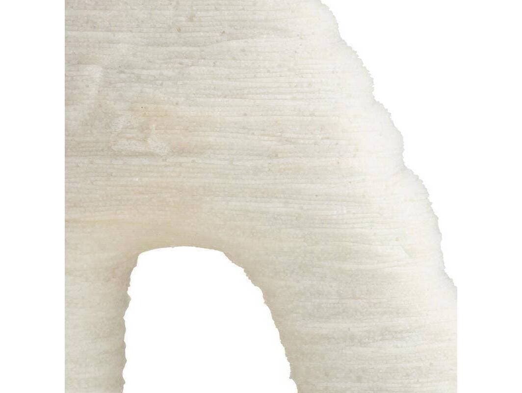 Arteriors Home Isla Ivory White Sculptures Set of 3