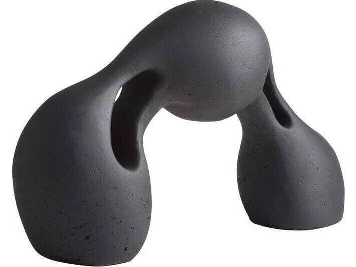 Arteriors Home Jabari Charcoal Black Sculpture