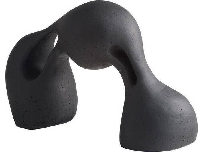 Arteriors Home Jabari Charcoal Black Sculpture
