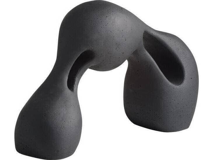 Arteriors Home Jabari Charcoal Black Sculpture