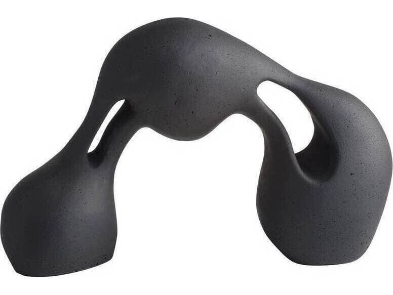 Arteriors Home Jabari Charcoal Black Sculpture