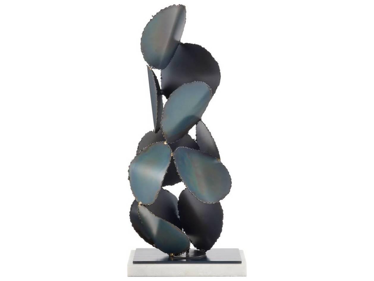 Arteriors Home Burnt Iron White Sculpture