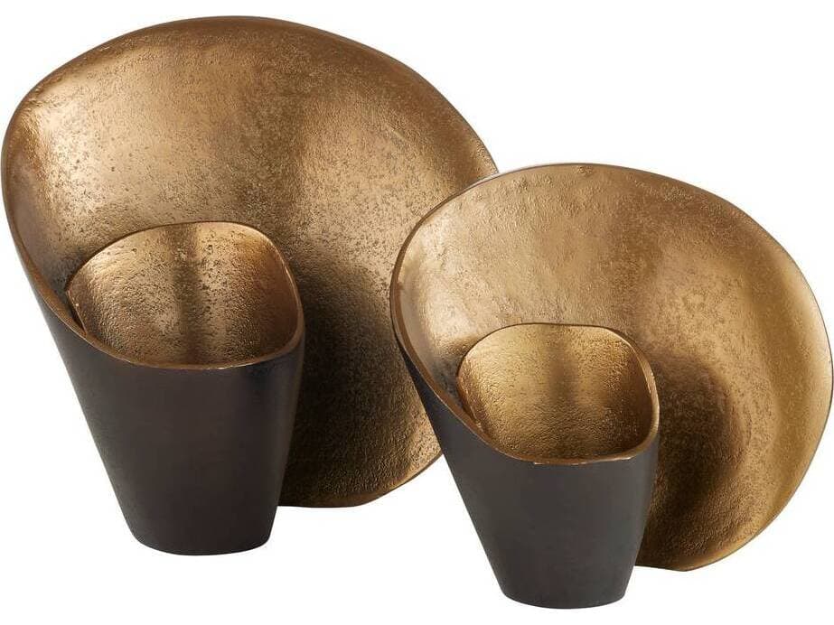 Arteriors Home Antique Brass Bronze Sculpture