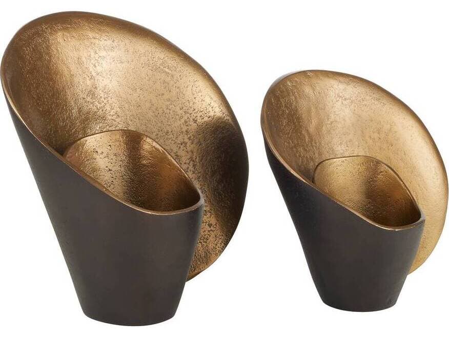 Arteriors Home Antique Brass Bronze Sculpture