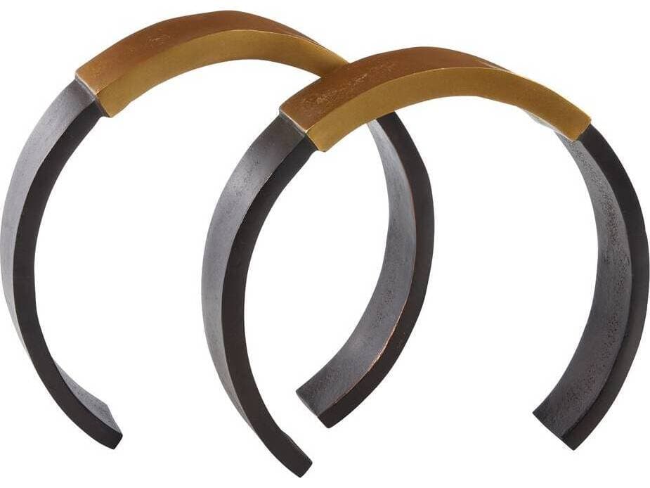 Arteriors Home Antique Brass Bronze Sculpture