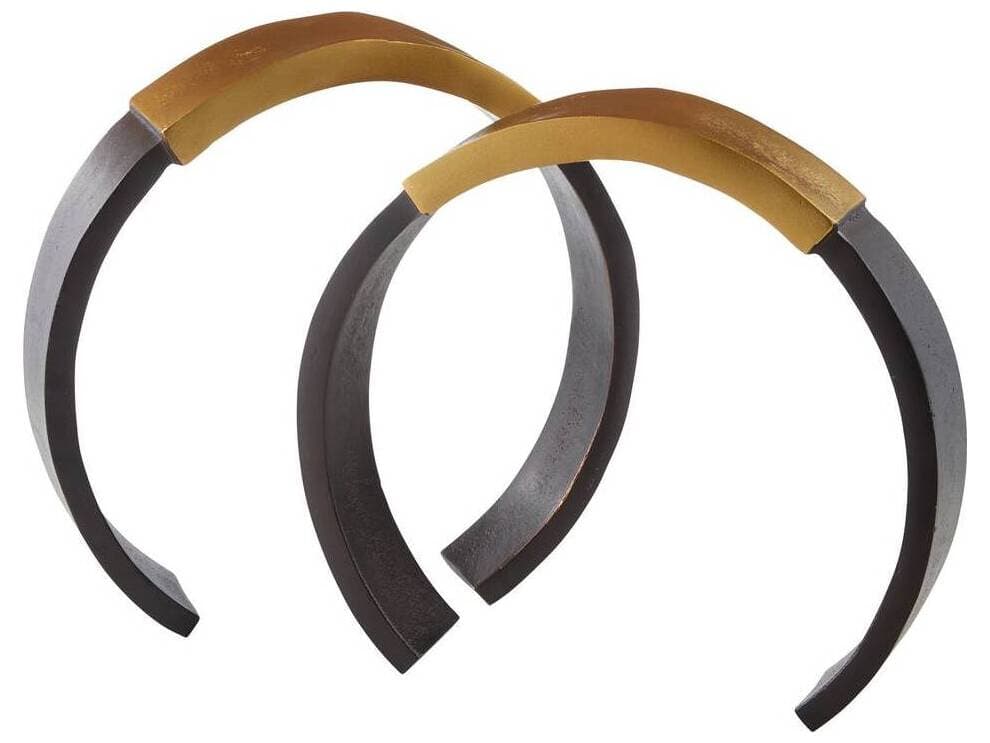 Arteriors Home Antique Brass Bronze Sculpture