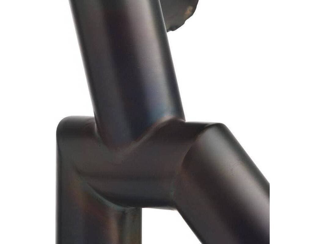 Arteriors Home Kouame Burnt Iron White Black Sculpture