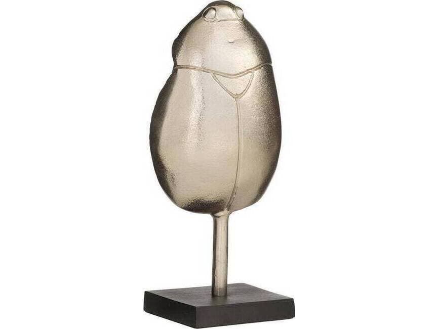 Arteriors Home Gita Vintage Silver Natural Iron Gray Sculpture