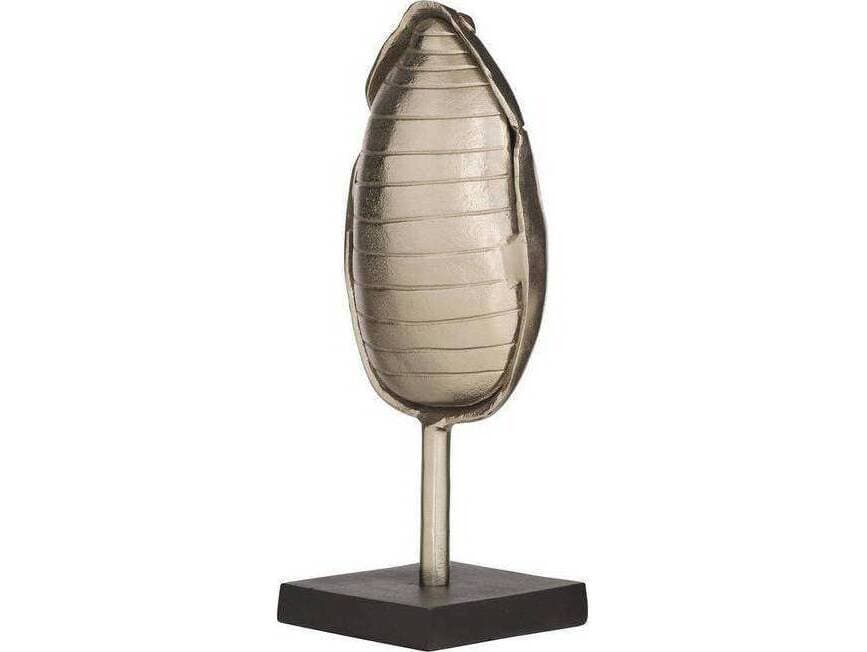 Arteriors Home Gita Vintage Silver Natural Iron Gray Sculpture