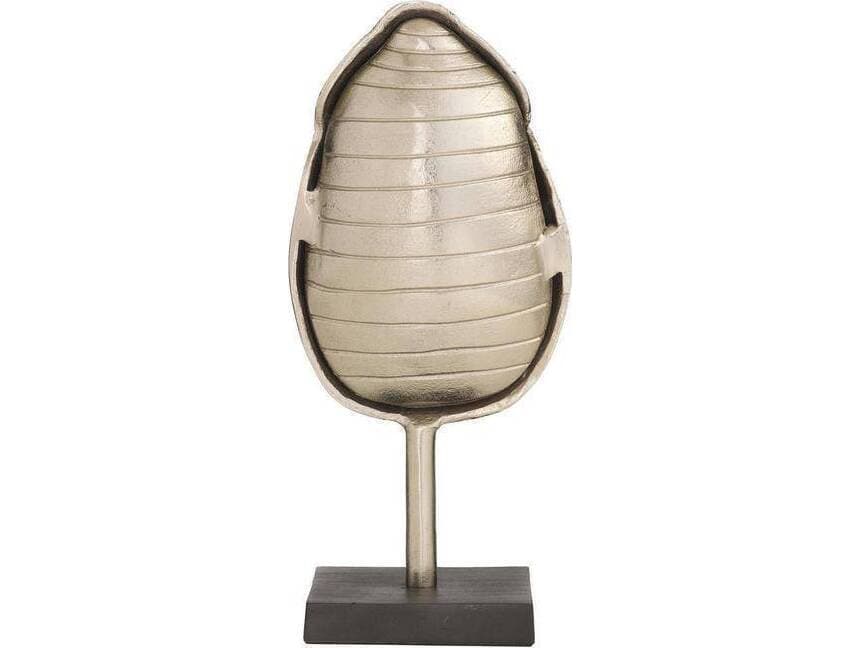 Arteriors Home Gita Vintage Silver Natural Iron Gray Sculpture