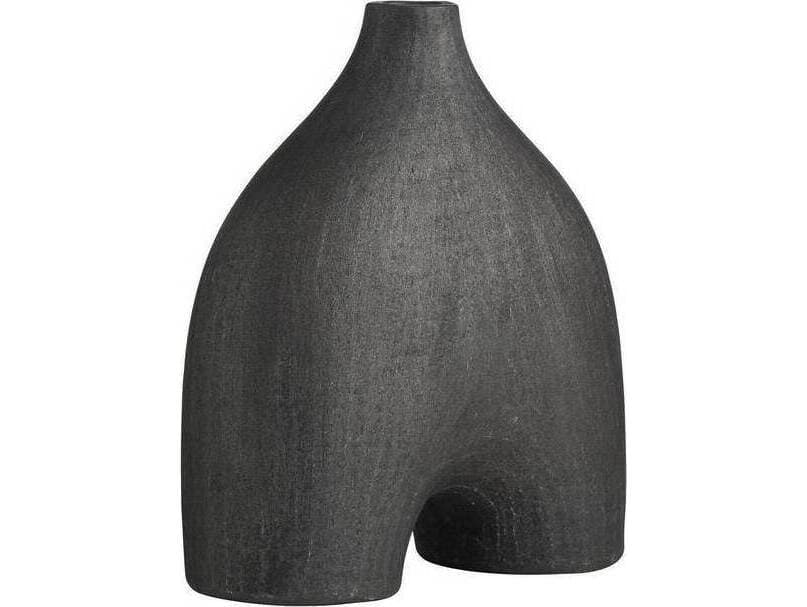 Arteriors Home Jeffrey Matte Charcoal Black Sculpture