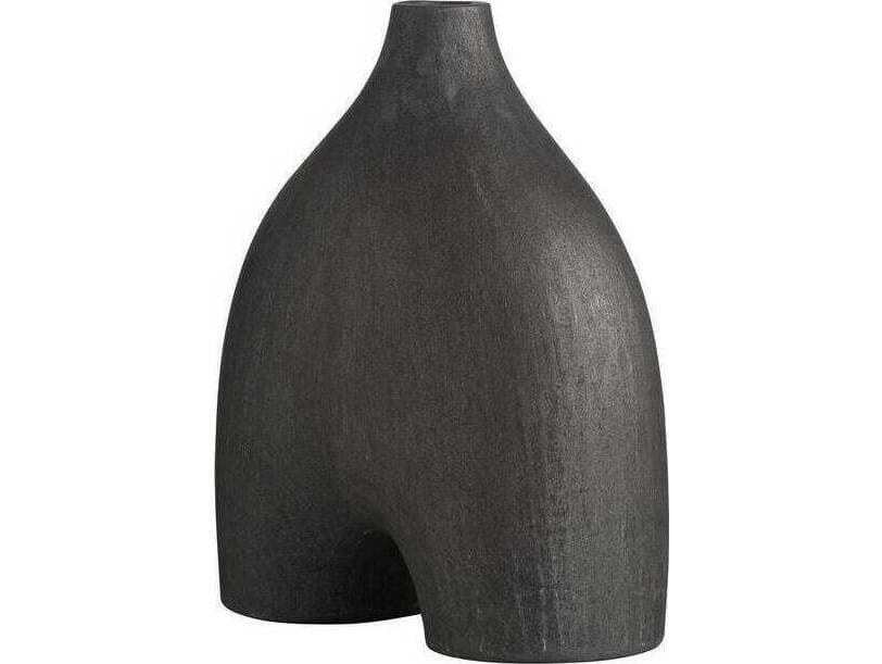 Arteriors Home Jeffrey Matte Charcoal Black Sculpture