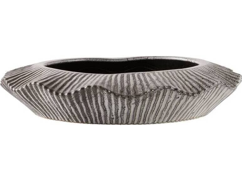 Arteriors Home Platinum Crackle Clear Decorative Accent