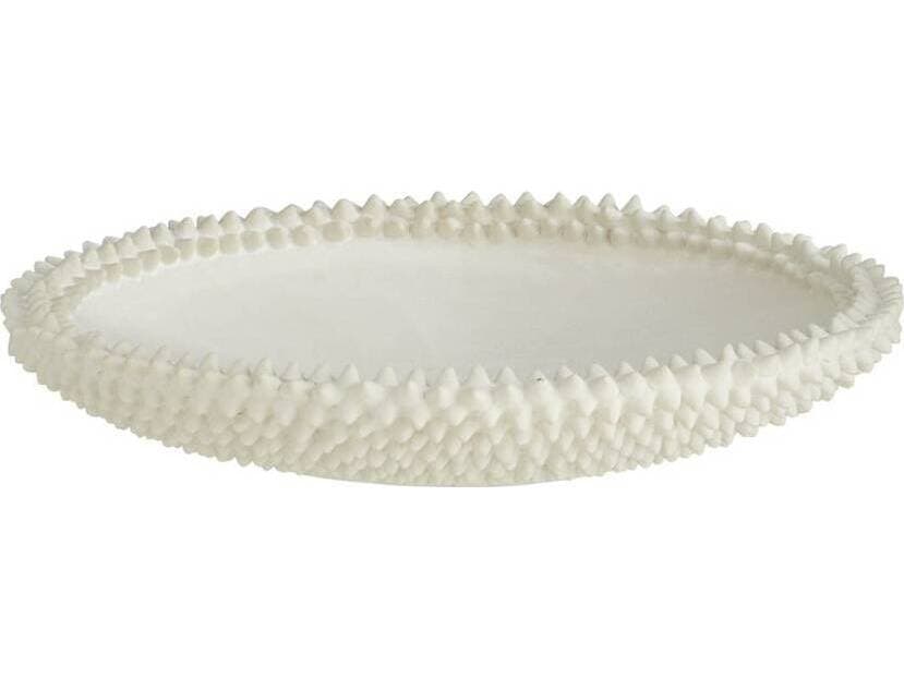 Arteriors Home Eggshell Decorative Plate