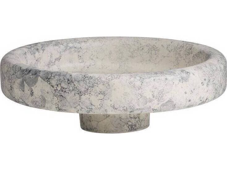 Arteriors Home Izzy Thundercloud Gray Centerpieces Set of 2