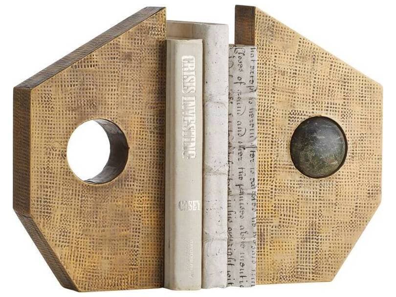 Arteriors Home Antique Brass Jungle Bookend