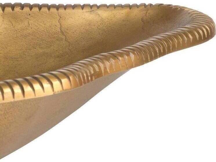 Arteriors Home Keller Antique Brass Gold Centerpiece