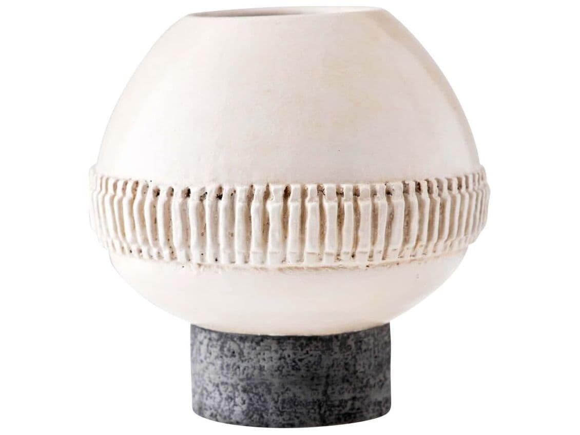 Arteriors Home Graphite Ivory Decorative Accent