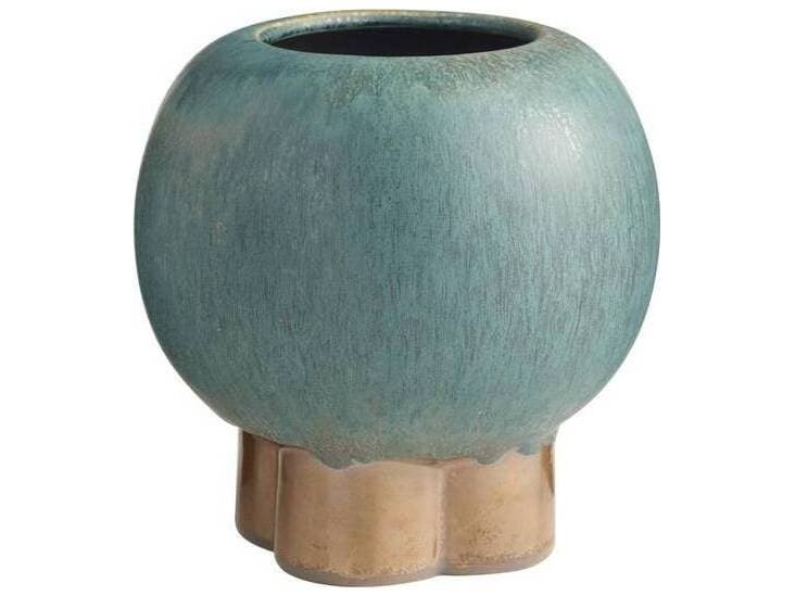 Arteriors Home Forest Reactive Antique Brass Vase