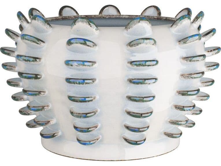 Arteriors Home Reactive Blue Vase