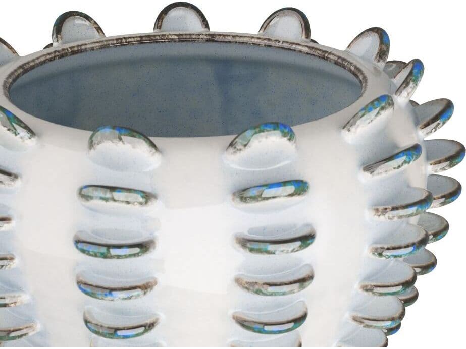 Arteriors Home Reactive Blue Vase