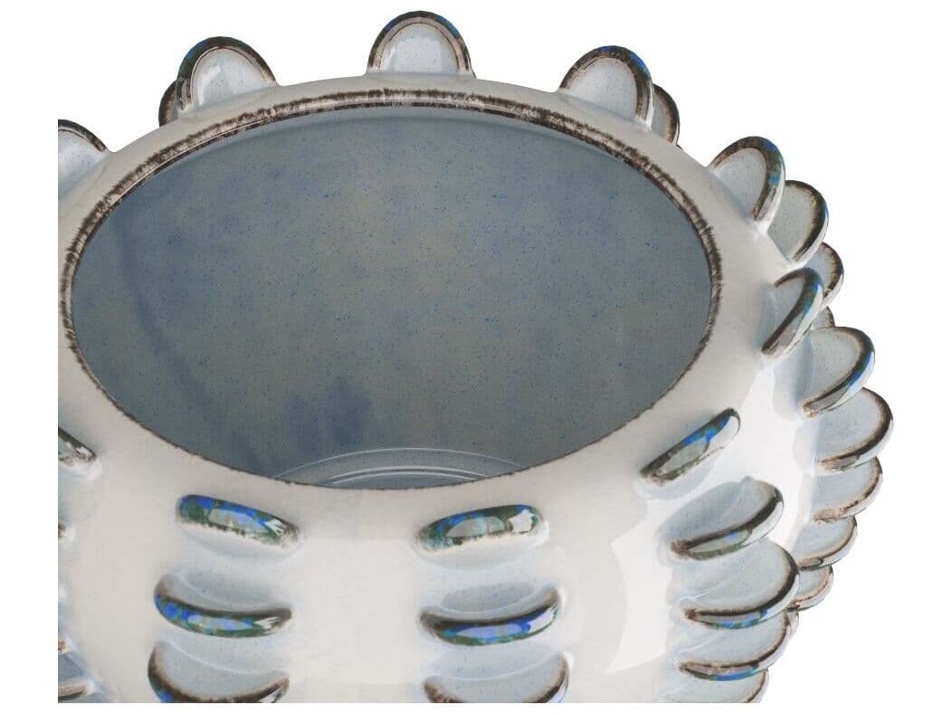 Arteriors Home Reactive Blue Vase