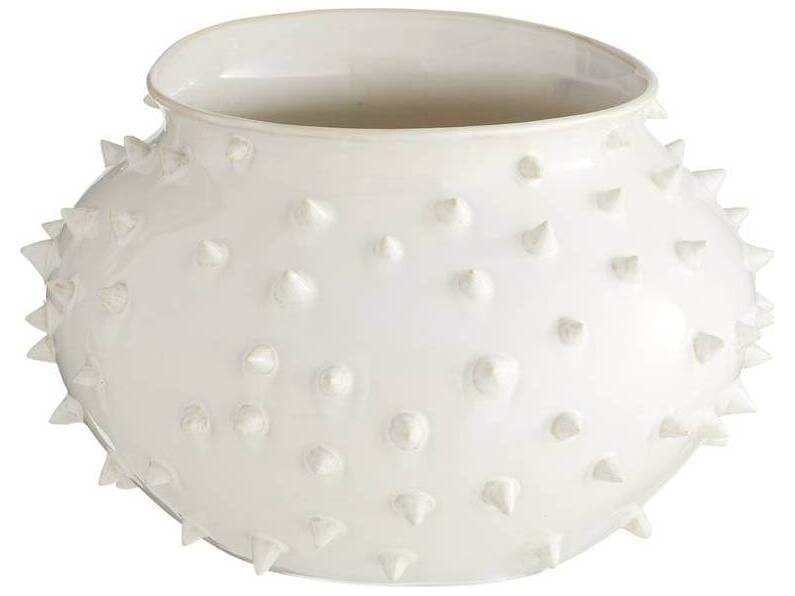 Arteriors Home Grenell Ivory Crackle Vase