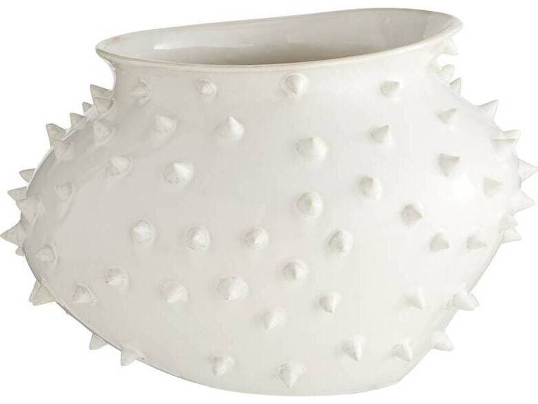 Arteriors Home Grenell Ivory Crackle Vase