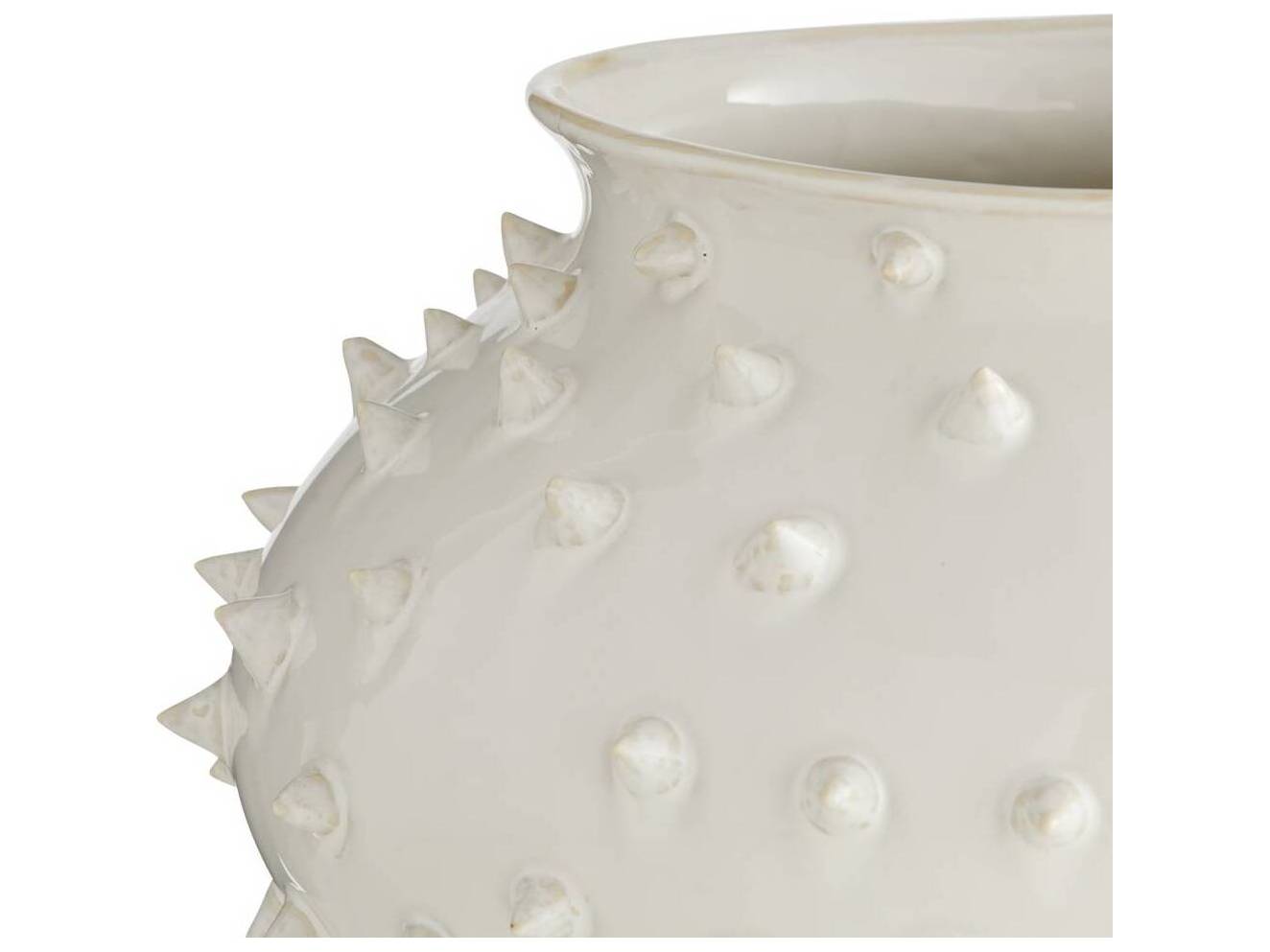 Arteriors Home Grenell Ivory Crackle Vase