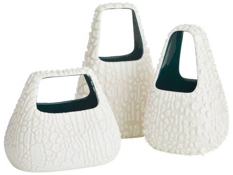 Arteriors Home Vanilla Foam Sea Green Vase