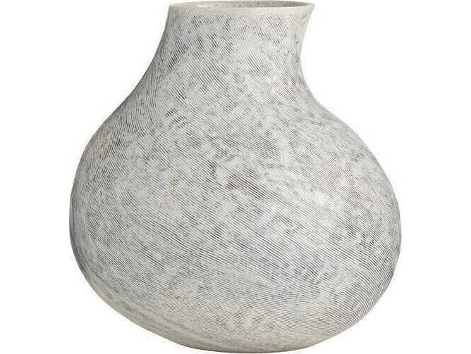 Arteriors Home Irelia Ice Reactive Blue Vase