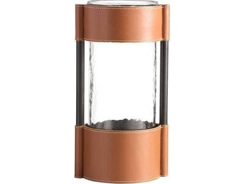 Arteriors Home Joseph Brown Clear Vases Set of 2