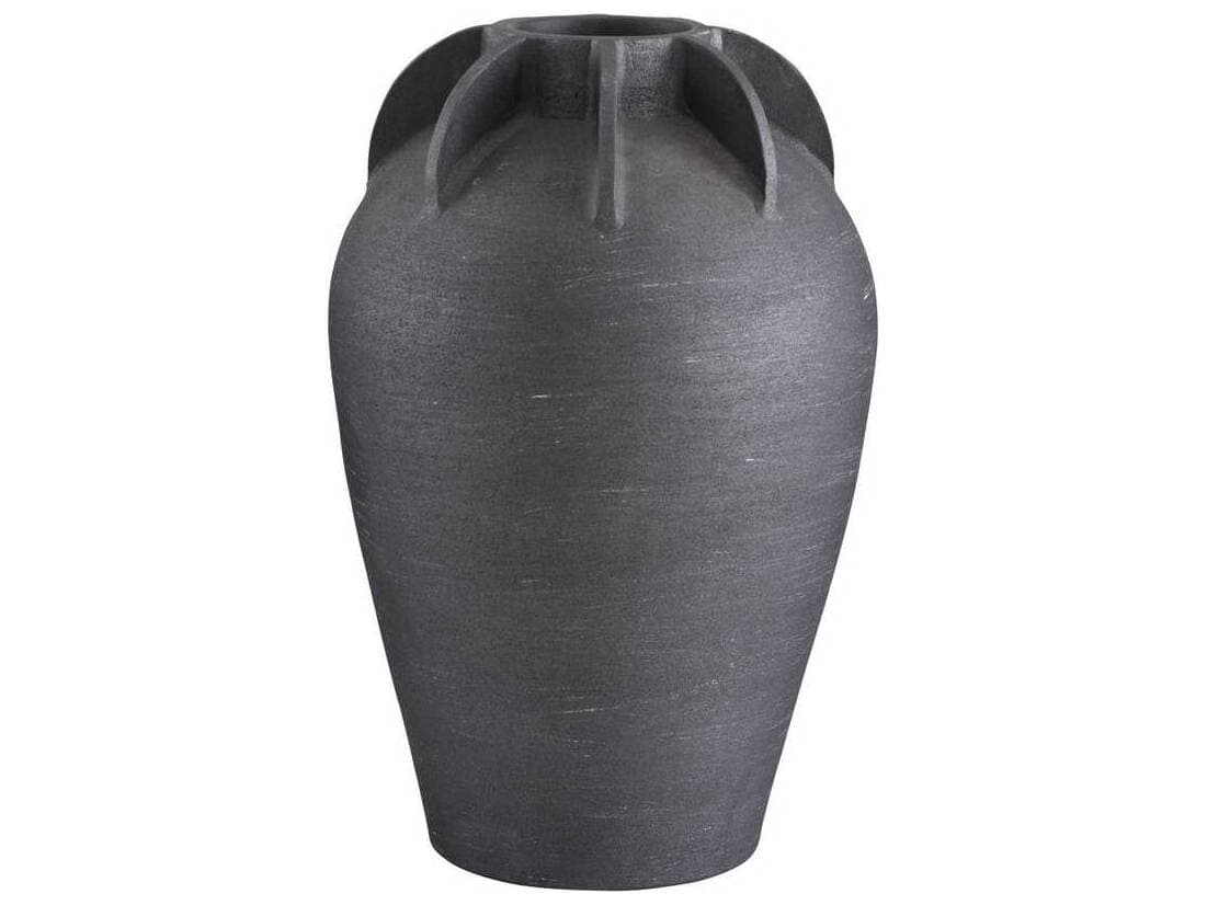 Arteriors Home Matte Charcoal Vase