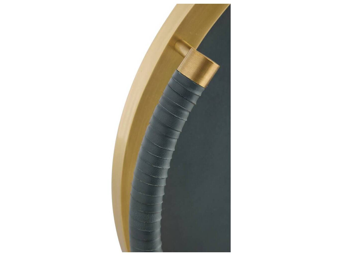 Arteriors Home Antique Brass Slate Serving Tray