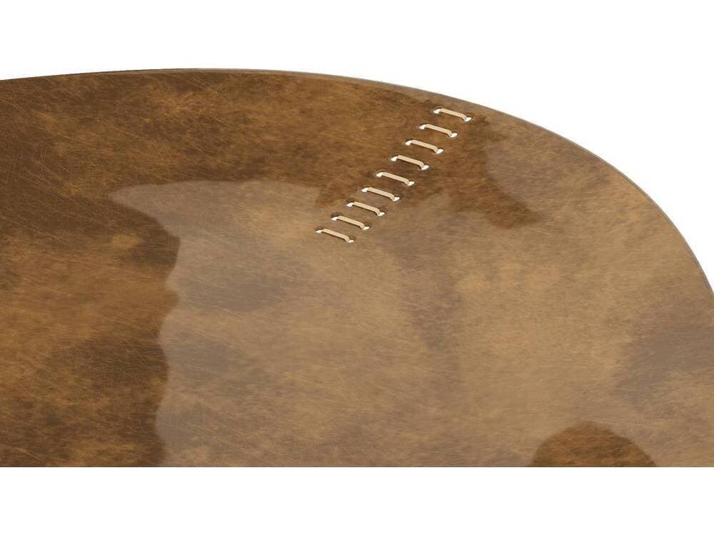 Arteriors Home Vintage Brass Natural Serving Tray