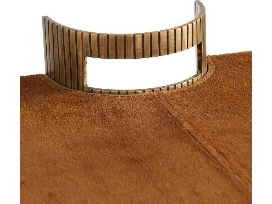 Arteriors Home Jones Brown Antique Brass Gold Serving Tray