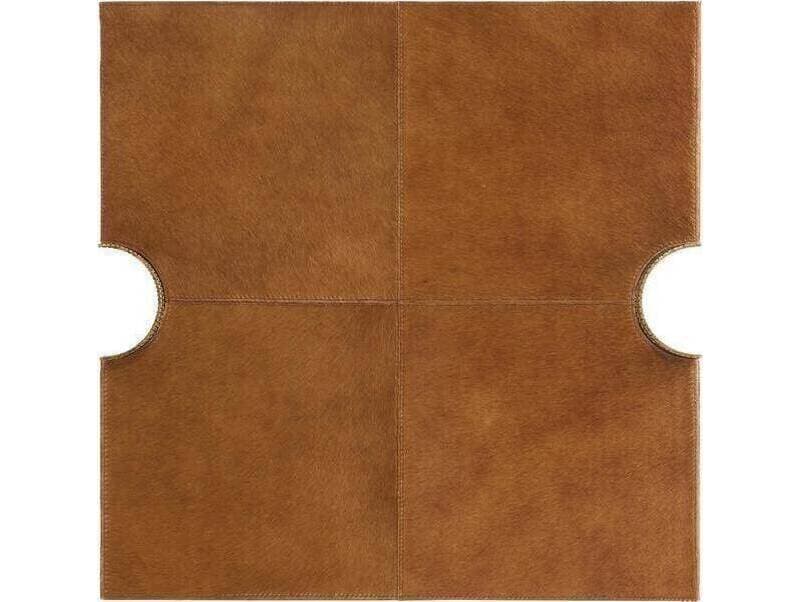 Arteriors Home Jones Brown Antique Brass Gold Serving Tray