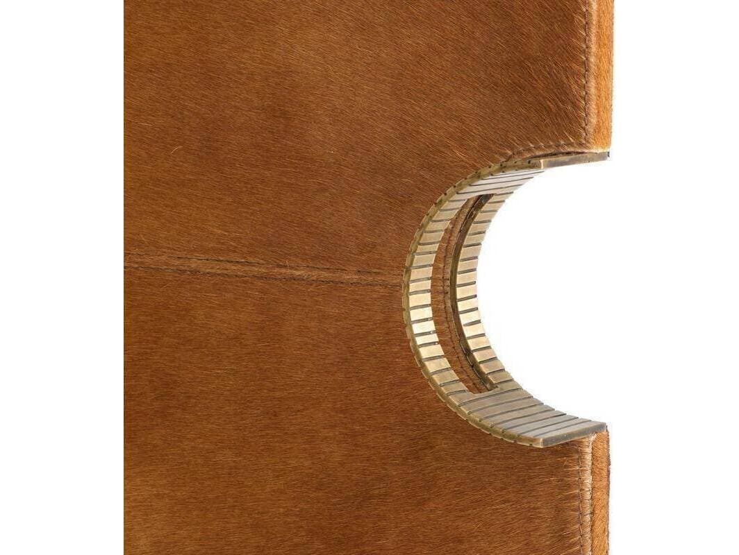 Arteriors Home Jones Brown Antique Brass Gold Serving Tray