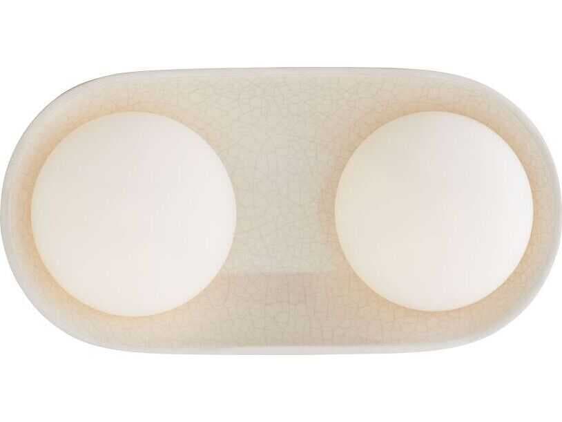 Arteriors Home Glaze 2-Light Blackened Steel Wall Sconce