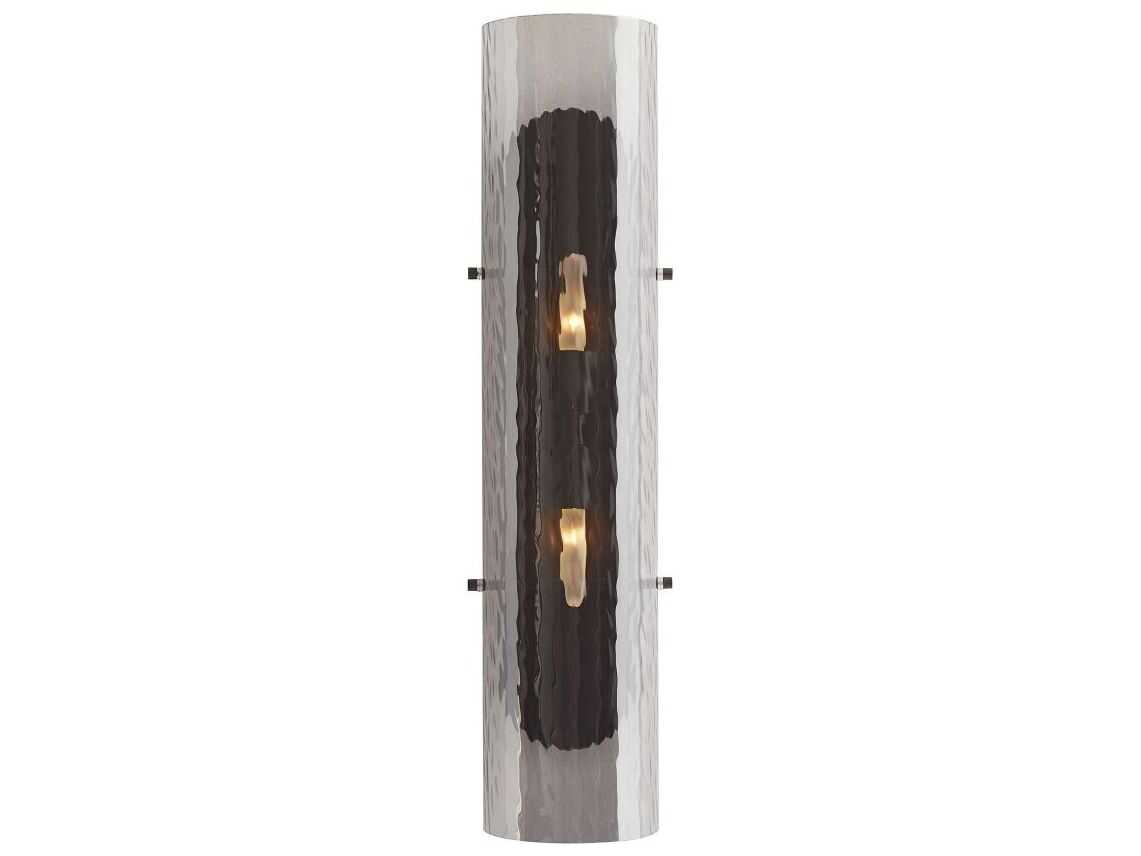 Arteriors Home Bend 2-Light Blackened Steel Wall Sconce
