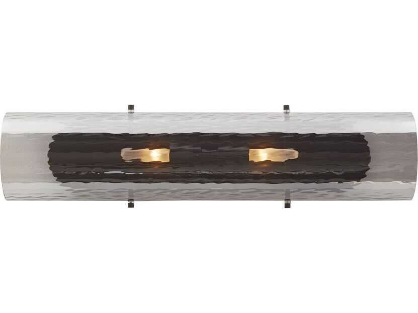 Arteriors Home Bend 2-Light Blackened Steel Wall Sconce