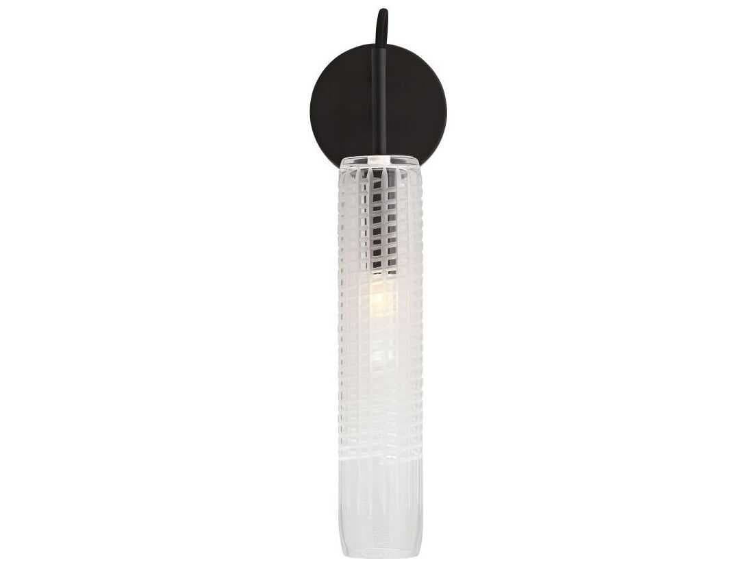 Arteriors Home Cut 1-Light Blackened Steel Wall Sconce