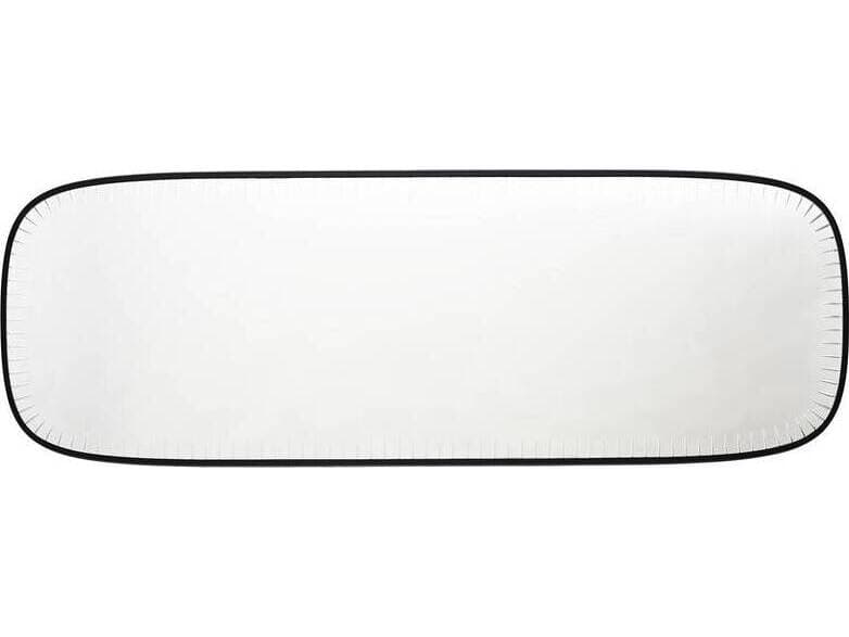 Arteriors Home Cut Black Rectangular Wall Mirror