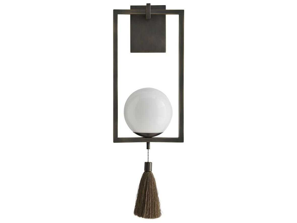 Arteriors Home Trapeze 1-Light Aged Bronze Wall Sconce